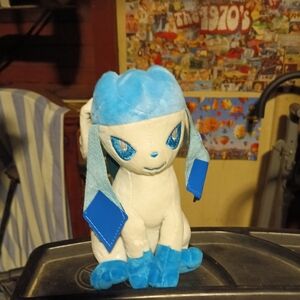Pokemon Blue and White Stuffed Animal